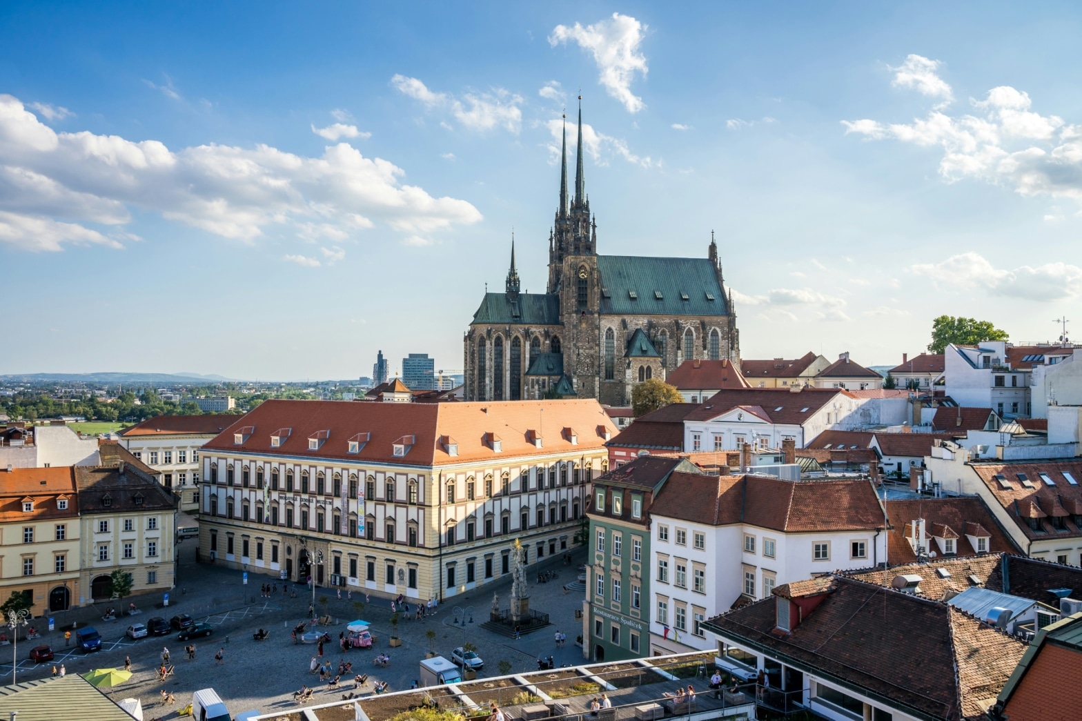 Brno City in Czech Republic